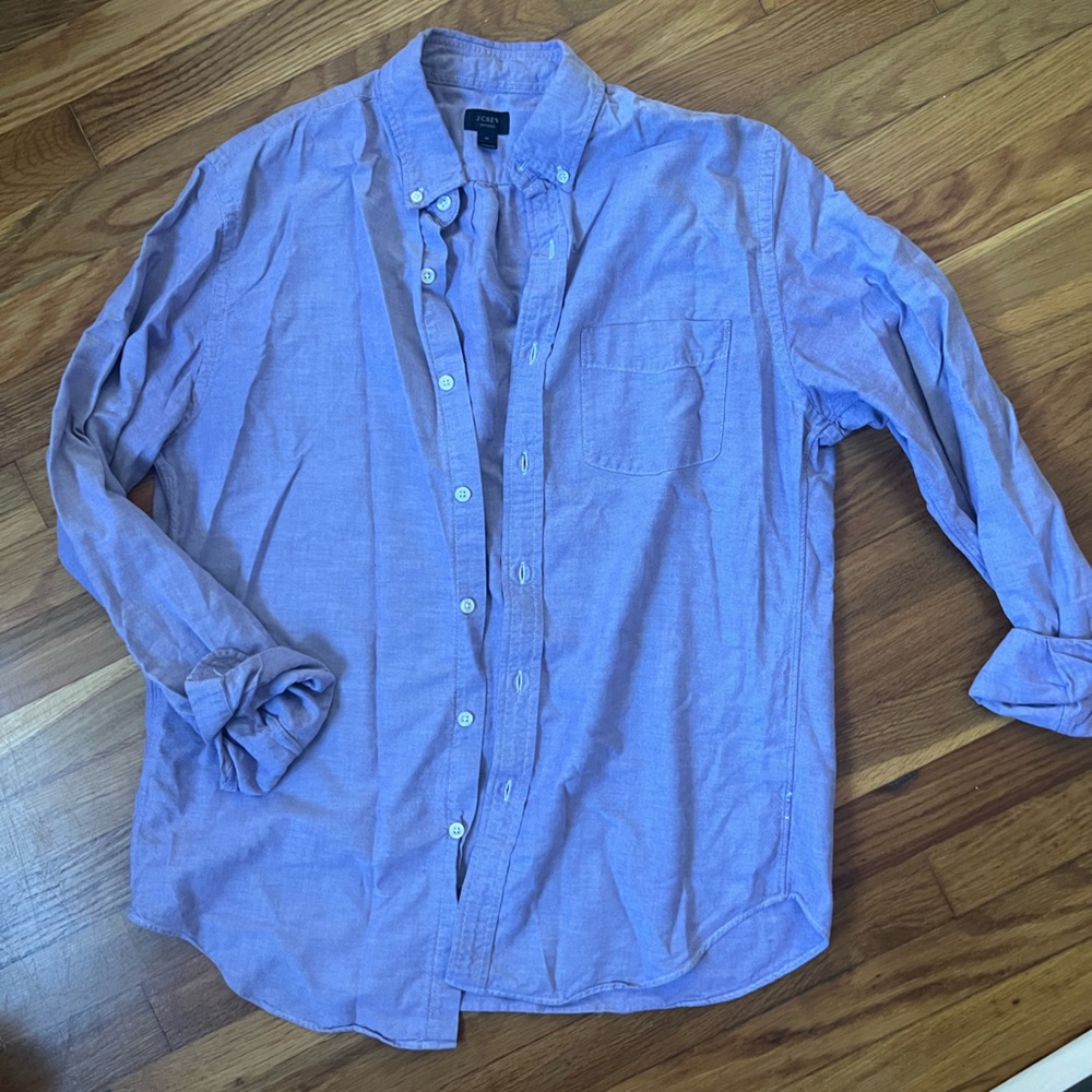 JCrew purple oxford shirt